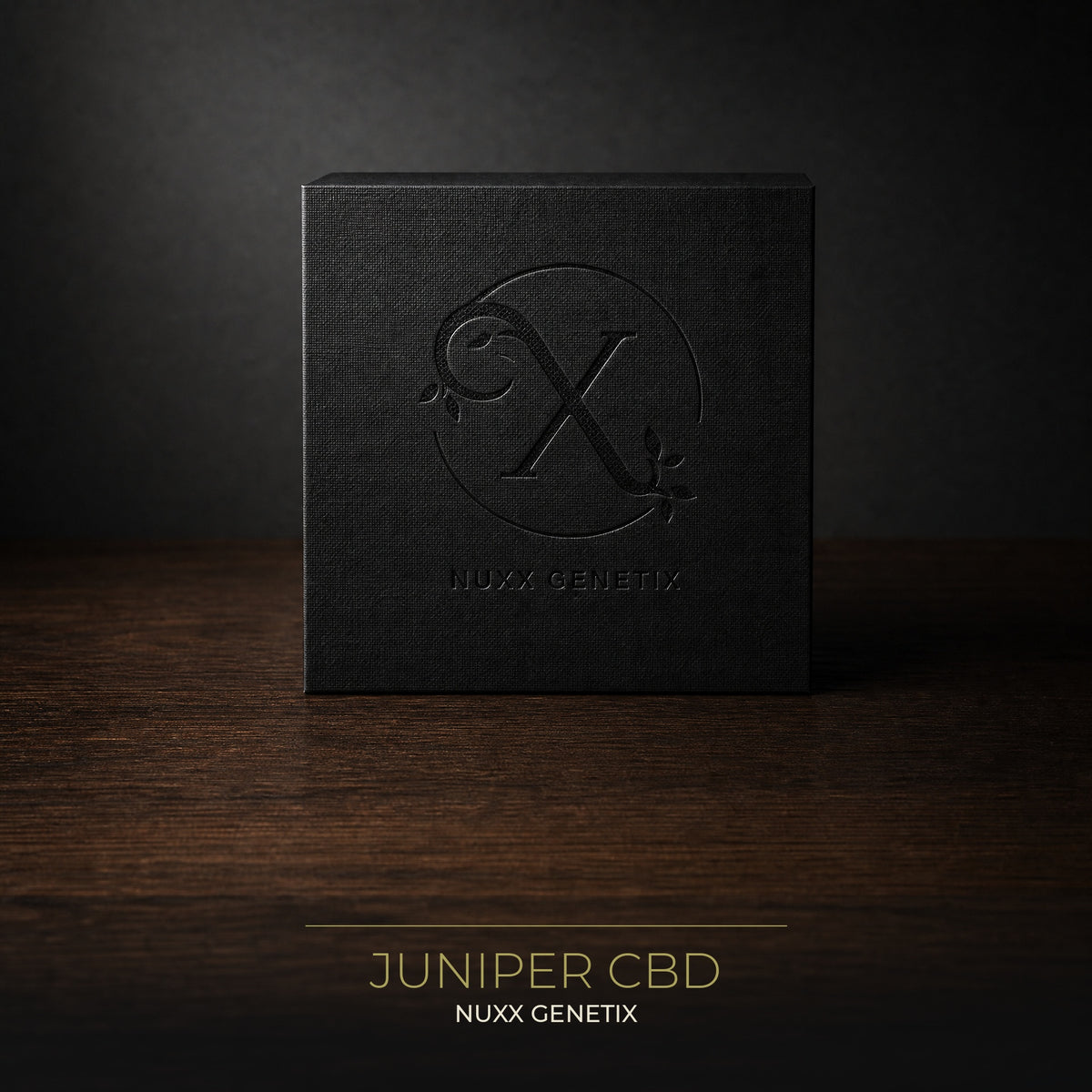 NUXX Juniper CBD – CBD Cannabissamen, NUXX Genetix Verpackung